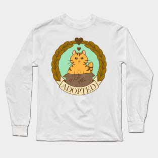 Adopted Cat Long Sleeve T-Shirt